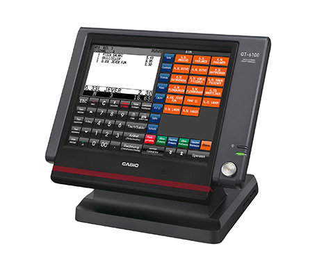 QT-6100 perfekt für Gastronomie und Handel Kasse QT-6100 mit Touch-Screen-LCD-Bildschirm